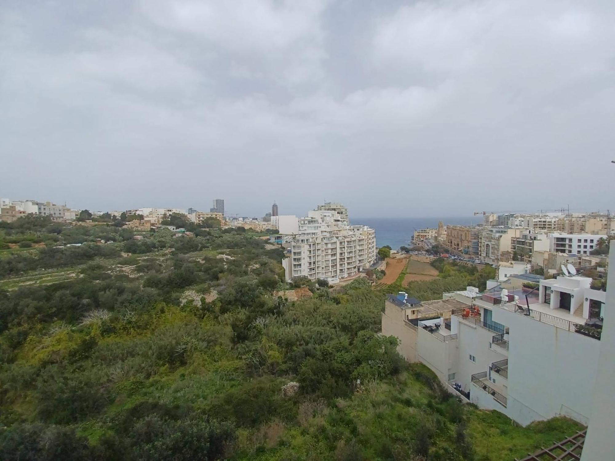 Spectacular Distant Seaview Apt Sliema Eksteriør billede