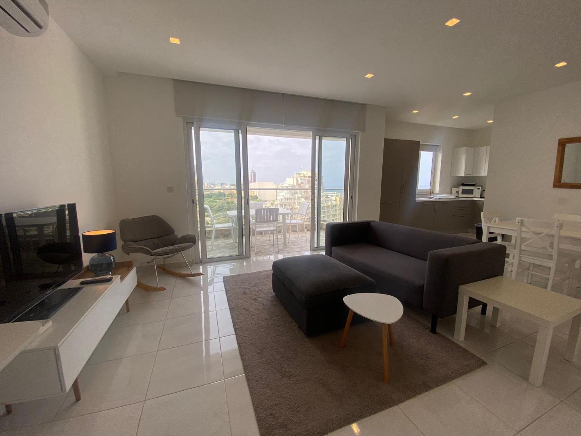 Spectacular Distant Seaview Apt Sliema Eksteriør billede